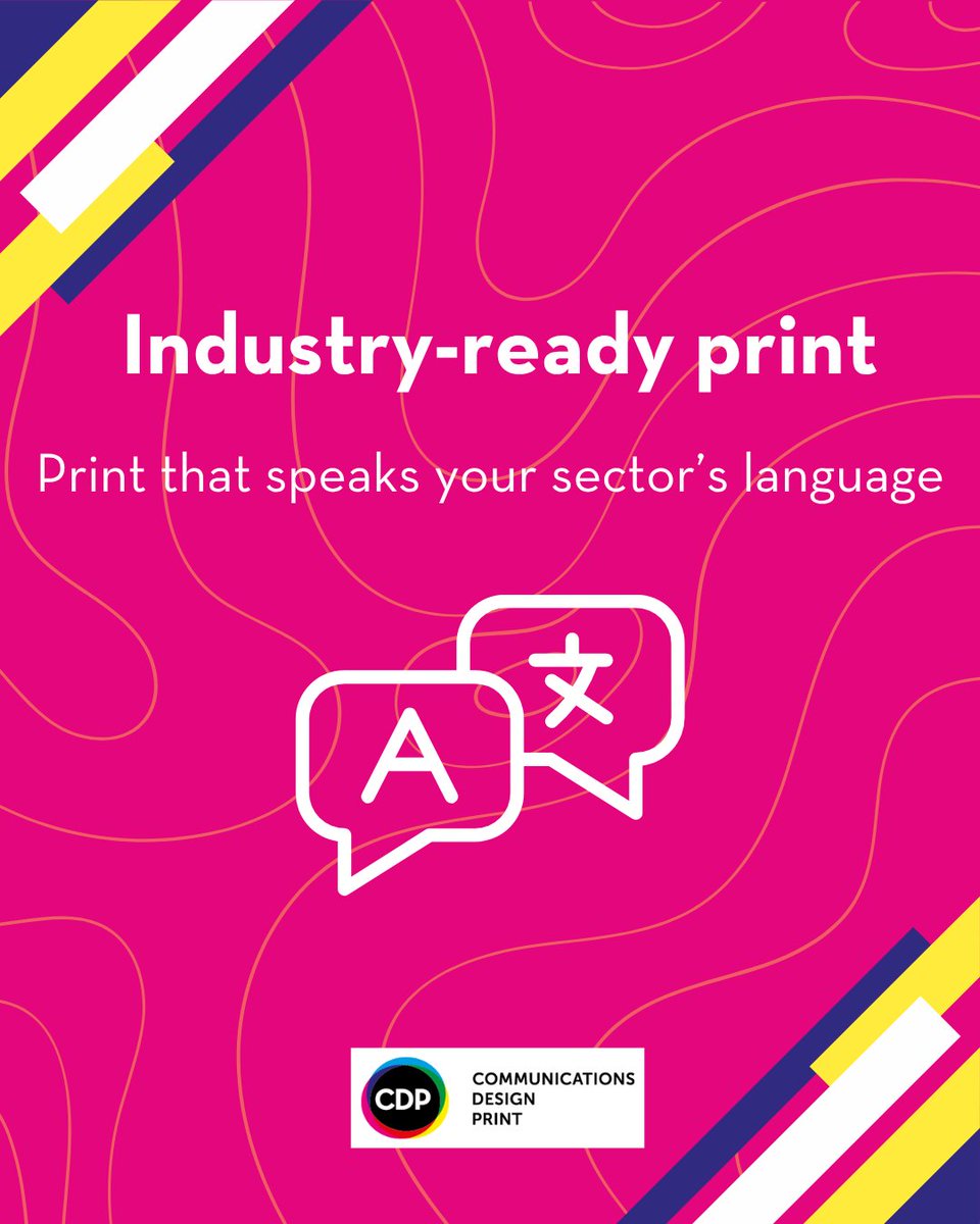 CDPagency's tweet image. No matter your sector, your print needs to speak your language 📚✨

We tailor every project to your industry, making communication clear, effective and perfectly on-brand.

Get printing today:  ow.ly/NX1t50VSp1N

#IndustryPrint #SectorSolutions #PrintThatPerforms #CDP