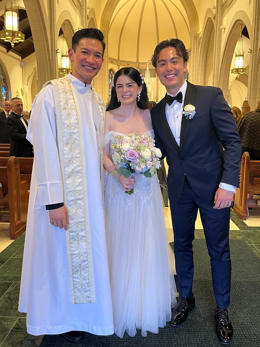 Congratulations, Christopher &amp; Vanessa and Evan and Madailéin! #STAWeddings