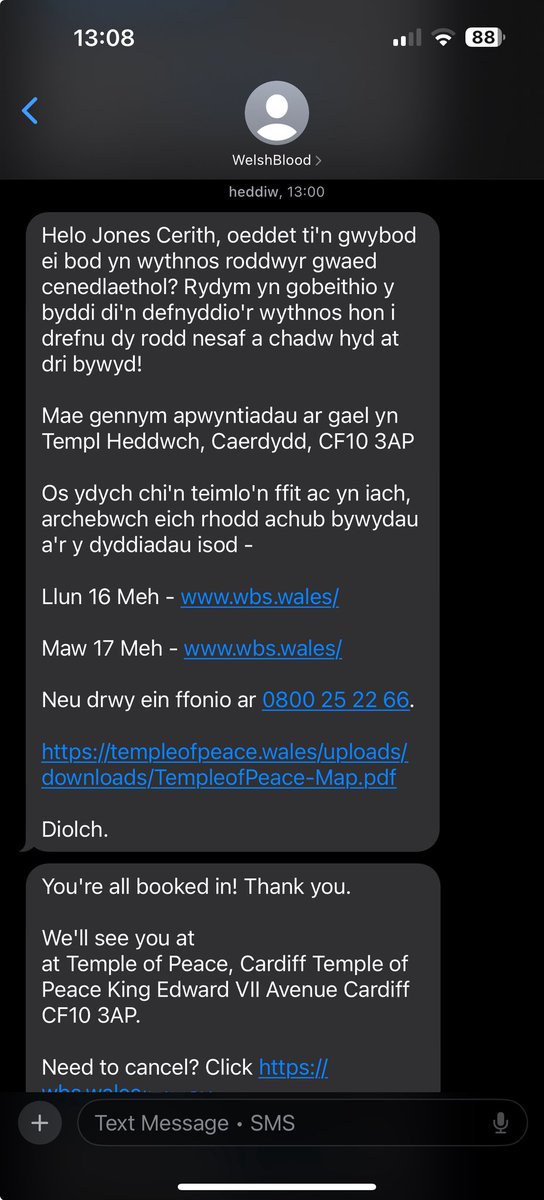 Cerith D. Rhys Jones ๐ด๓ ง๓ ข๓ ท๓ ฌ๓ ณ๓ ฟ ๐ช๐บ ๐ณ๏ธโ๐ (@cerithrhys) on Twitter photo Wedi gwneud fy apwyntiad <a href="/GwaedCymru/">Gwasanaeth Gwaed Cymru ๐ด๓ ง๓ ข๓ ท๓ ฌ๓ ณ๓ ฟ</a> nesaf! ๐ฉธ #WythnosGenedlaetholRhoddwyrGwaed Wedi gwneud fy apwyntiad <a href="/GwaedCymru/">Gwasanaeth Gwaed Cymru ๐ด๓ ง๓ ข๓ ท๓ ฌ๓ ณ๓ ฟ</a> nesaf! ๐ฉธ #WythnosGenedlaetholRhoddwyrGwaed