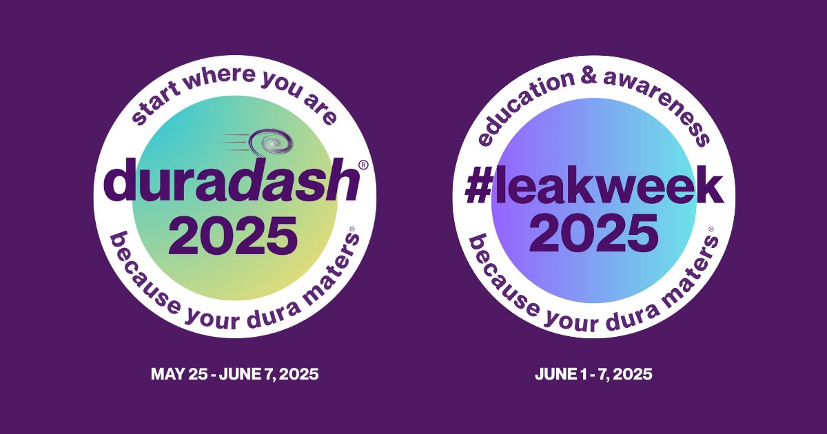 spinalCSFleak's tweet image. It's the end of #leakweek & duradash®!
We're thrilled to have met our goal of raising $20,000 to further our mission and fund research, education, and awareness of spinal CSF leak.
We also had 15 landmark light-ups in the US, & our leakweek slides were shared far & wide!