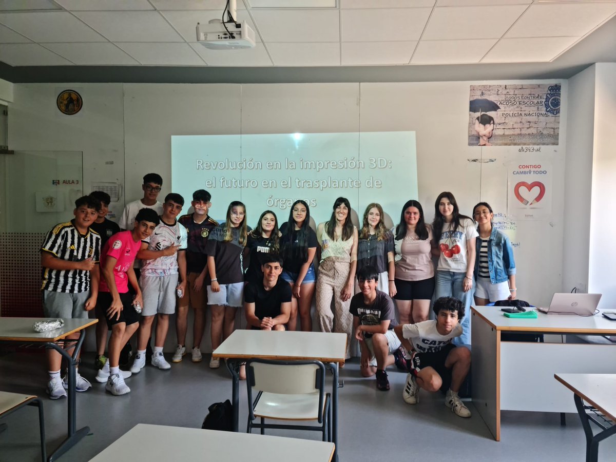 CRISTINA MARTÍN JIMÉNEZ (@cris_martin_jim) on Twitter photo Just wrapped up an engaging talk at Colegio Santísima Trinidad in Valdepeñas. A heartfelt thank you to the dedicated faculty and enthusiastic students for their interest and participation! Remember, "dissemination fuels reflection" <a href="/FCTQ_uclm/">Facultad CyT Químicas</a> <a href="/IRICA_uclm/">IRICAUCLM.bsky.social</a> <a href="/UCLMdivulga/">UCLMdivulga</a> <a href="/centrosFEST/">Fundación Educativa Santísima Trinidad</a> Just wrapped up an engaging talk at Colegio Santísima Trinidad in Valdepeñas. A heartfelt thank you to the dedicated faculty and enthusiastic students for their interest and participation! Remember, "dissemination fuels reflection" <a href="/FCTQ_uclm/">Facultad CyT Químicas</a> <a href="/IRICA_uclm/">IRICAUCLM.bsky.social</a> <a href="/UCLMdivulga/">UCLMdivulga</a> <a href="/centrosFEST/">Fundación Educativa Santísima Trinidad</a>