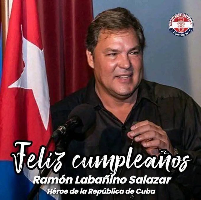 Muchas felicidades al Héroe de la República de Cuba, Ramón Labañino en su cumpleaños.
#CubaVencerá