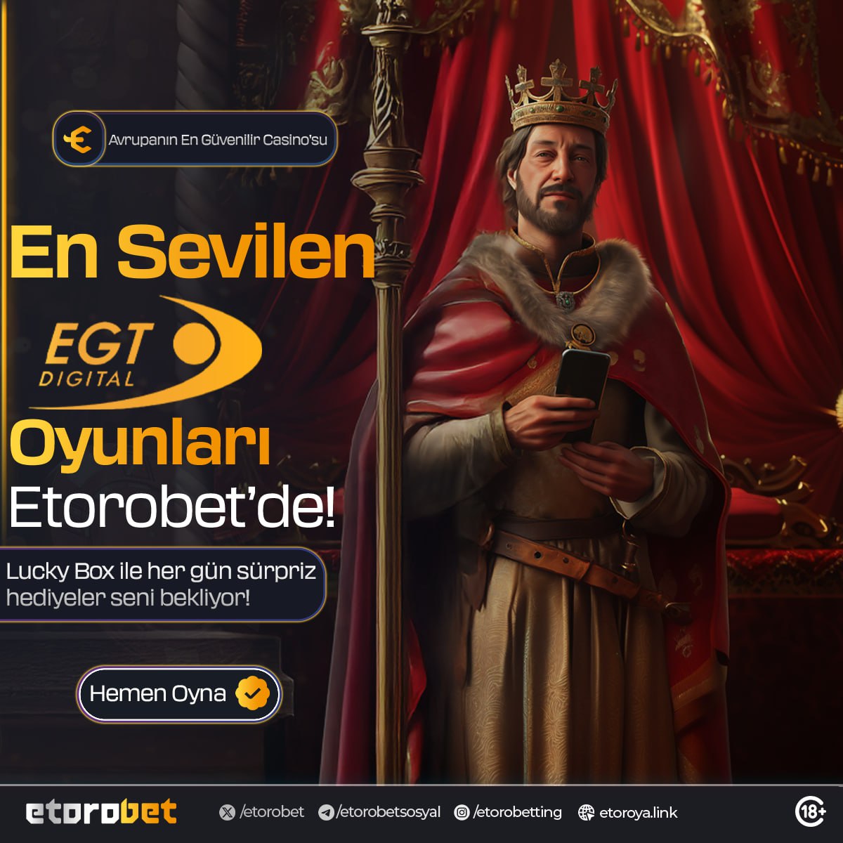 💥 EGT DIGITAL JACKPOT ETOROBET’TE KAZANÇ FIRTINASI YARATIYOR!

🎰 Şimdi Katıl, Büyük Ödülleri Kap!

🔥 Jackpot Şansını Kaçırma, Eğlenceye Doy!

🔗 EtoroBet Giriş: etoroya.link