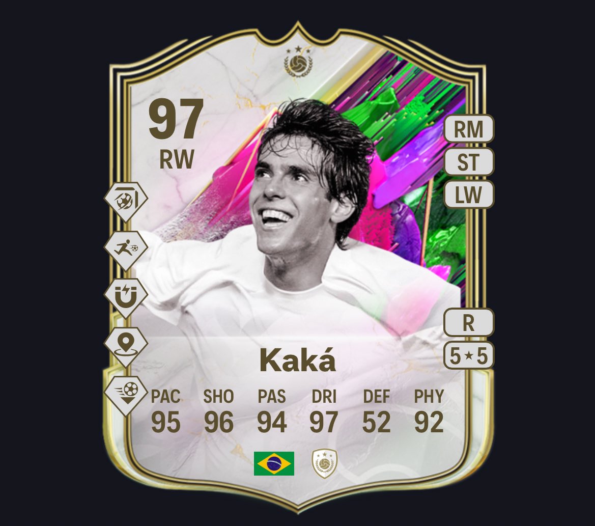 FIFA22_INFO's tweet photo. Kaka &amp; Leao are achievable on Friday

Just 8 days after release 🤣🤣🤣 https://t.co/otB6Z4X4AQ