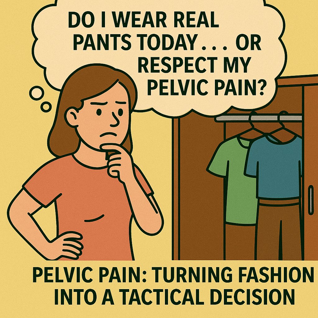 ItHurtscom's tweet image. Me: “Maybe I’ll wear jeans today…”
Also me: “Why declare war on my pelvis before noon?” 😩👖
If every outfit feels like a gamble with pain…
👉 Here’s what actually helps (and it’s not skinny jeans):
 ithurts.com/top-9-pelvic-t…

#PelvicPainRelief #ItHurts #ChronicPainHumor