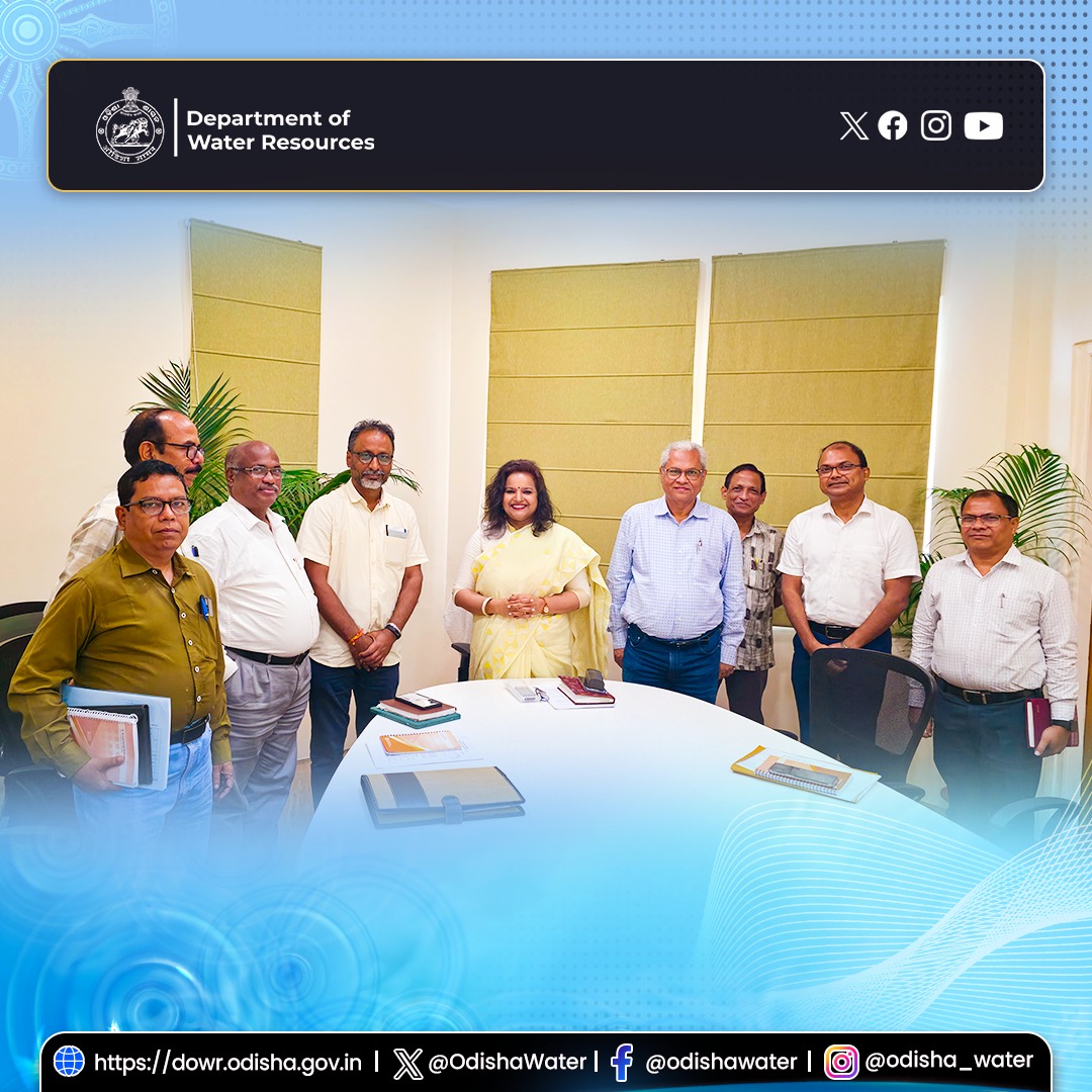 Deptt. of Water Resources (@odishawater) on Twitter photo Er Sagar Mohanty, Chief Engineer, joined as the new Engineer-in-Chief today. #OdishaWater
<a href="/CMO_Odisha/">CMO Odisha</a> <a href="/DC_Odisha/">Office of Development Commissioner, Odisha</a> <a href="/_anugarg/">Anu Garg</a> <a href="/IPR_Odisha/">I & PR Department, Odisha</a> <a href="/OIIPCRA_OCTDMS/">OIIPCRA</a> <a href="/OLICLTD/">Odisha Lift Irrigation Corporation Ltd.</a> <a href="/ltd_occ/">OCCLtd</a> <a href="/CE_Megalift/">Chief Engineer Megalift</a> <a href="/GWDOdisha/">Ground Water Department</a> Er Sagar Mohanty, Chief Engineer, joined as the new Engineer-in-Chief today. #OdishaWater
<a href="/CMO_Odisha/">CMO Odisha</a> <a href="/DC_Odisha/">Office of Development Commissioner, Odisha</a> <a href="/_anugarg/">Anu Garg</a> <a href="/IPR_Odisha/">I & PR Department, Odisha</a> <a href="/OIIPCRA_OCTDMS/">OIIPCRA</a> <a href="/OLICLTD/">Odisha Lift Irrigation Corporation Ltd.</a> <a href="/ltd_occ/">OCCLtd</a> <a href="/CE_Megalift/">Chief Engineer Megalift</a> <a href="/GWDOdisha/">Ground Water Department</a>