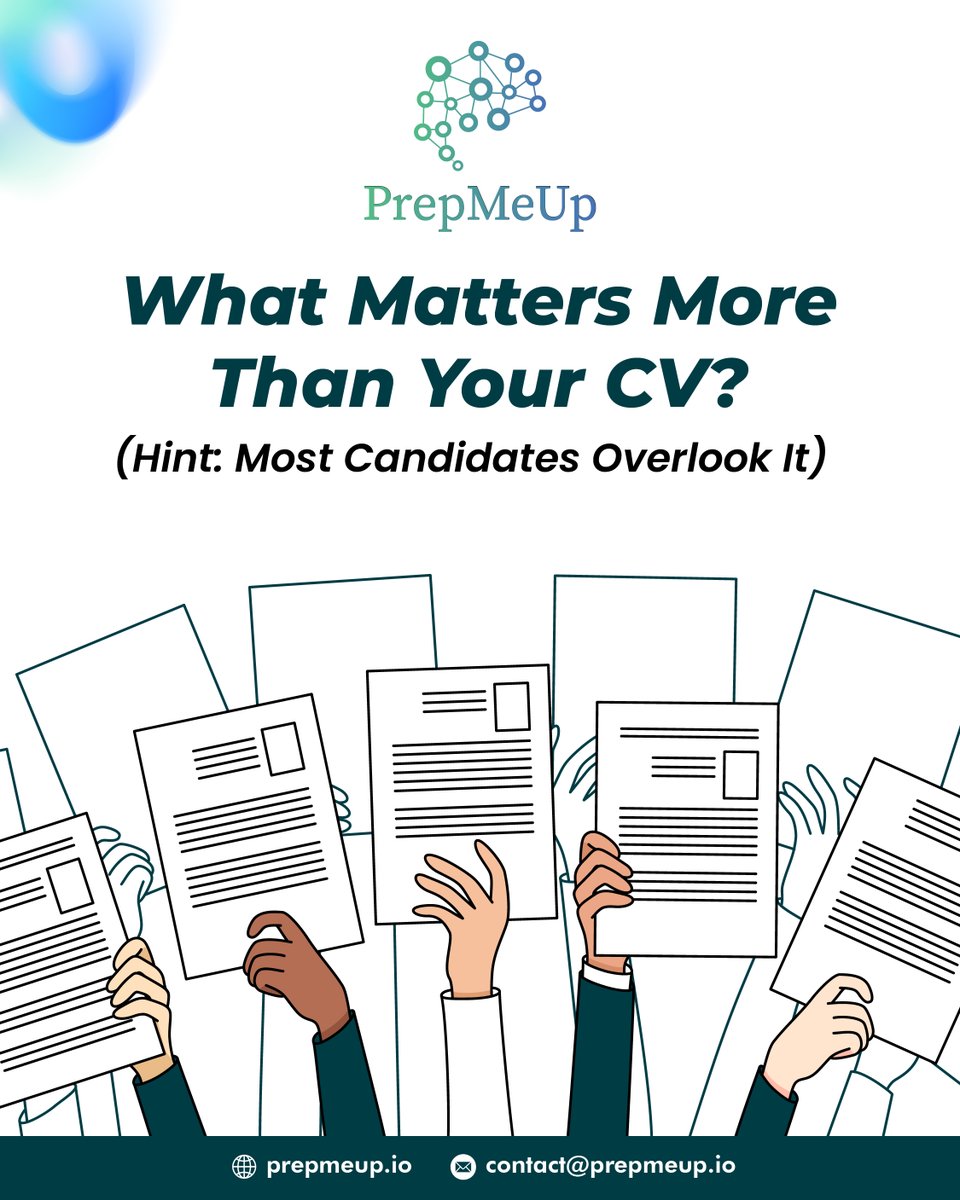 PrepMeUp_io's tweet photo. Your CV isn't everything. Want to stand out?
🔹 Build a strong personal brand
🔹 Network smartly
🔹 Highlight soft skills
🔹 Always follow up
In 2025, job success = more than just a resume.
#CareerTips #JobSearch #PersonalBranding #Networking #SoftSkills https://t.co/QGm4omRFQ1