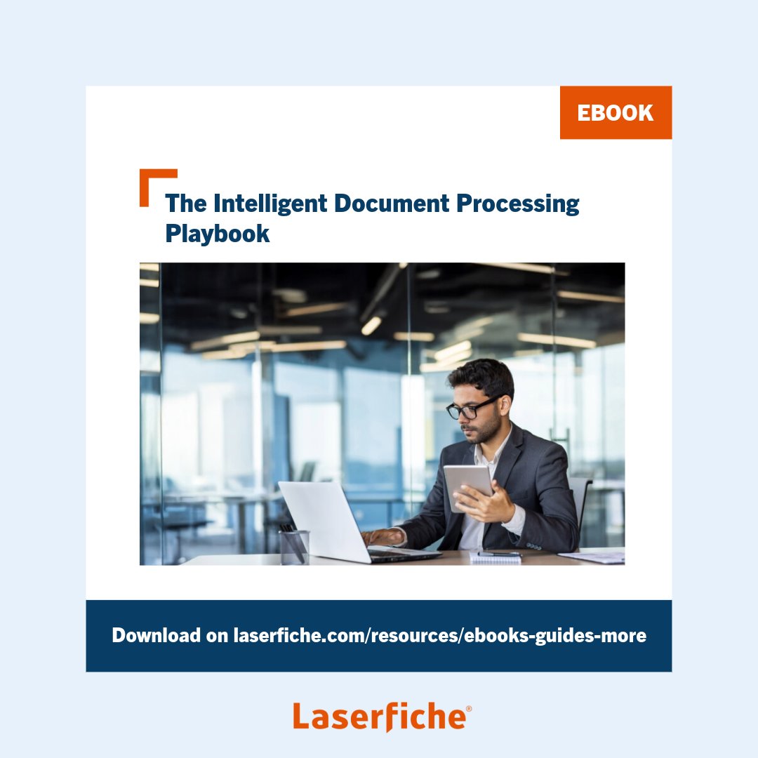 Reclaim employee time 🕒 by automating data extraction and document handling. 🗃️ 

Employees can spend hours per week trying to find critical data. AI-powered intelligent document processing (IDP) frees up time to focus on more impactful work. 🧘   

Learn how in our eBook:
