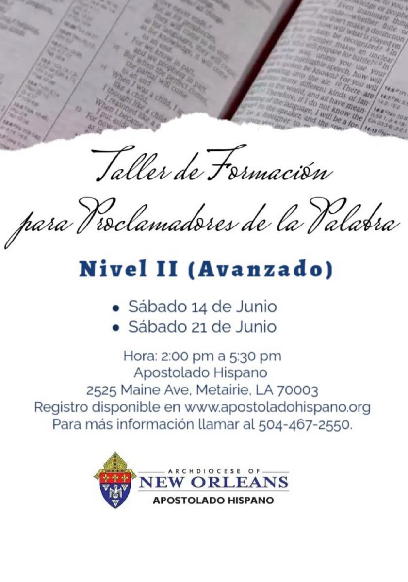 Apostolado Hispano (@apostoladonola) on Twitter photo 