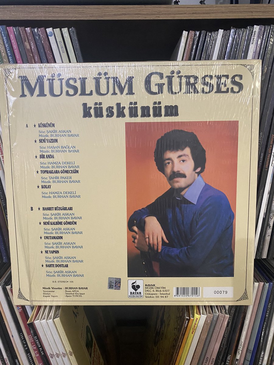 akinguney's tweet image. Numaralı özel sınırlı baskı #müslümgürses #küskünüm #plak #antika #özelbaskı #beylikdüzü