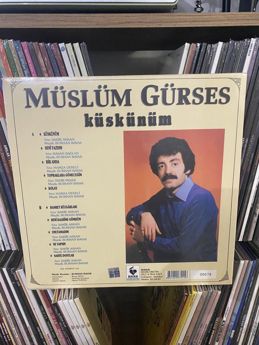 akinguney's tweet image. Numaralı özel sınırlı baskı #müslümgürses #küskünüm #plak #antika #özelbaskı #beylikdüzü