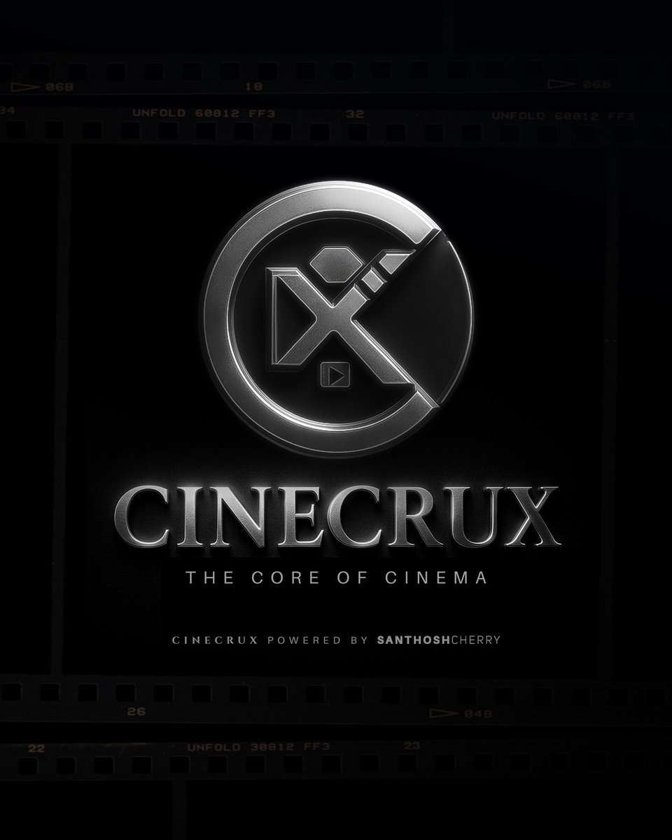 SanthoshCherrry's tweet image. Santhosh Cherry → CINECRUX ⚡️
A new name, a deeper vision.
From posters to cinematic visuals — we’re levelling up.
Welcome to the core of cinema. Welcome to #CineCrux 🎬
Let the journey begin… 🔥