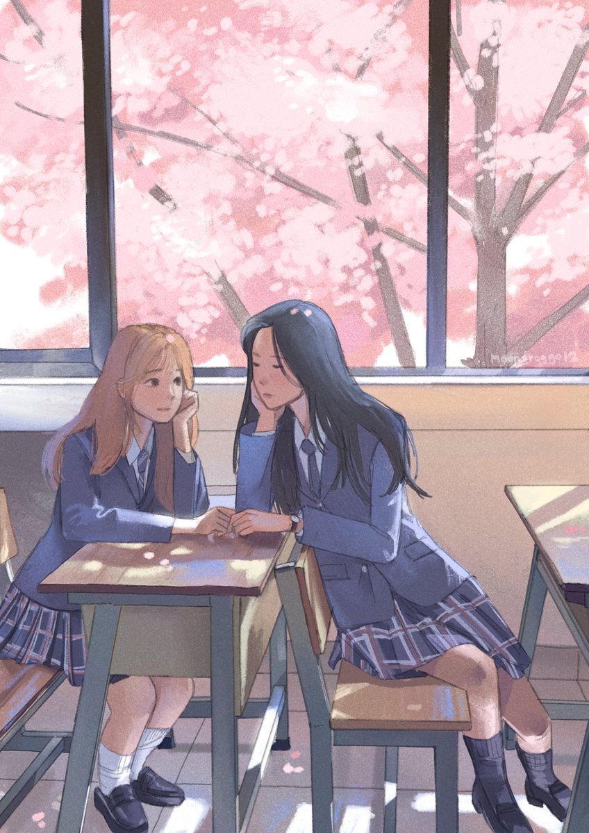 Moonfroggo12's tweet image. Hyewon 🌸
#loonathefanart