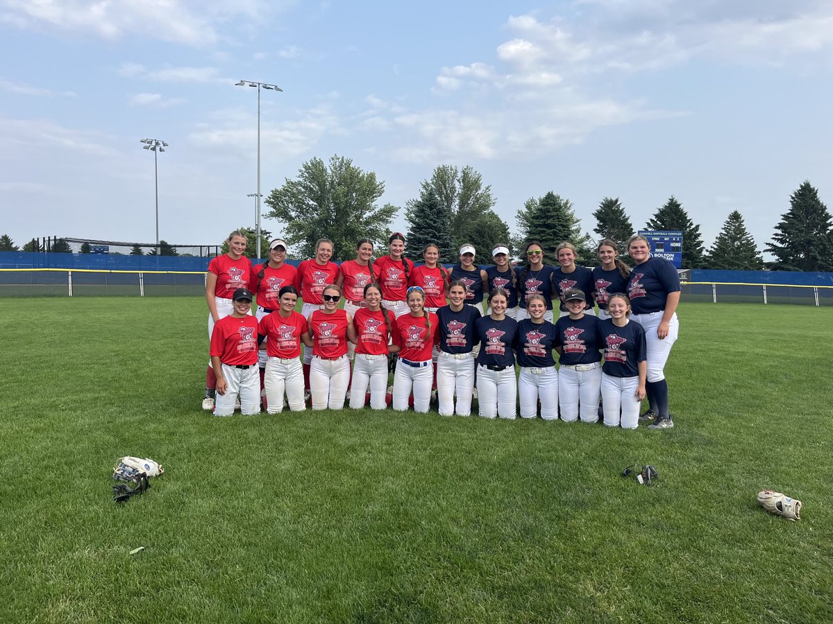 JaredButson's tweet photo. A very fun day yesterday celebrating Kaylee’s last HS softball games at the Senior All Star event!!!  Even got to have her favorite umpires work the games!!! https://t.co/zKoNwRVWnF