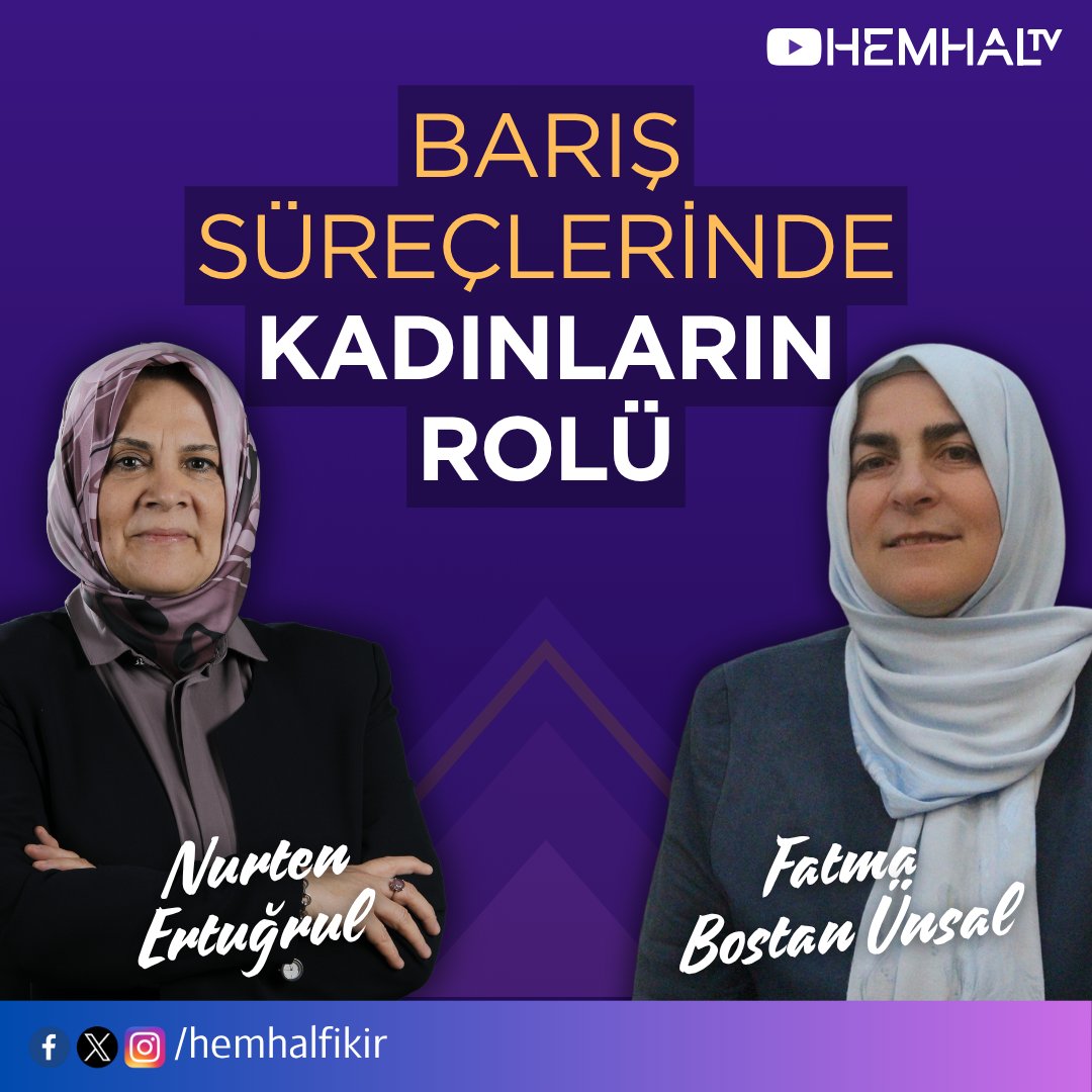Hemhâl (@hemhalfikir) on Twitter photo 🔴Hemhâl Kadın Programında Nurten Ertuğrul, Siyaset Bilimci ve Hak Savunucusu Fatma Bostan Ünsal ile Ortadoğu Kadın İttifakları, Çatışma, Çözüm ve Barış Süreçlerinde Kadınların Rolü Üzerine Konuştu...
🗣️<a href="/nurtenertugrul/">Nurten Ertuğrul</a>
🗣️<a href="/fatmabostanunsa/">Fatma BOSTAN UNSAL</a>
🔗➡️youtube.com/watch?v=Cjr3dS… 🔴Hemhâl Kadın Programında Nurten Ertuğrul, Siyaset Bilimci ve Hak Savunucusu Fatma Bostan Ünsal ile Ortadoğu Kadın İttifakları, Çatışma, Çözüm ve Barış Süreçlerinde Kadınların Rolü Üzerine Konuştu...
🗣️<a href="/nurtenertugrul/">Nurten Ertuğrul</a>
🗣️<a href="/fatmabostanunsa/">Fatma BOSTAN UNSAL</a>
🔗➡️youtube.com/watch?v=Cjr3dS…