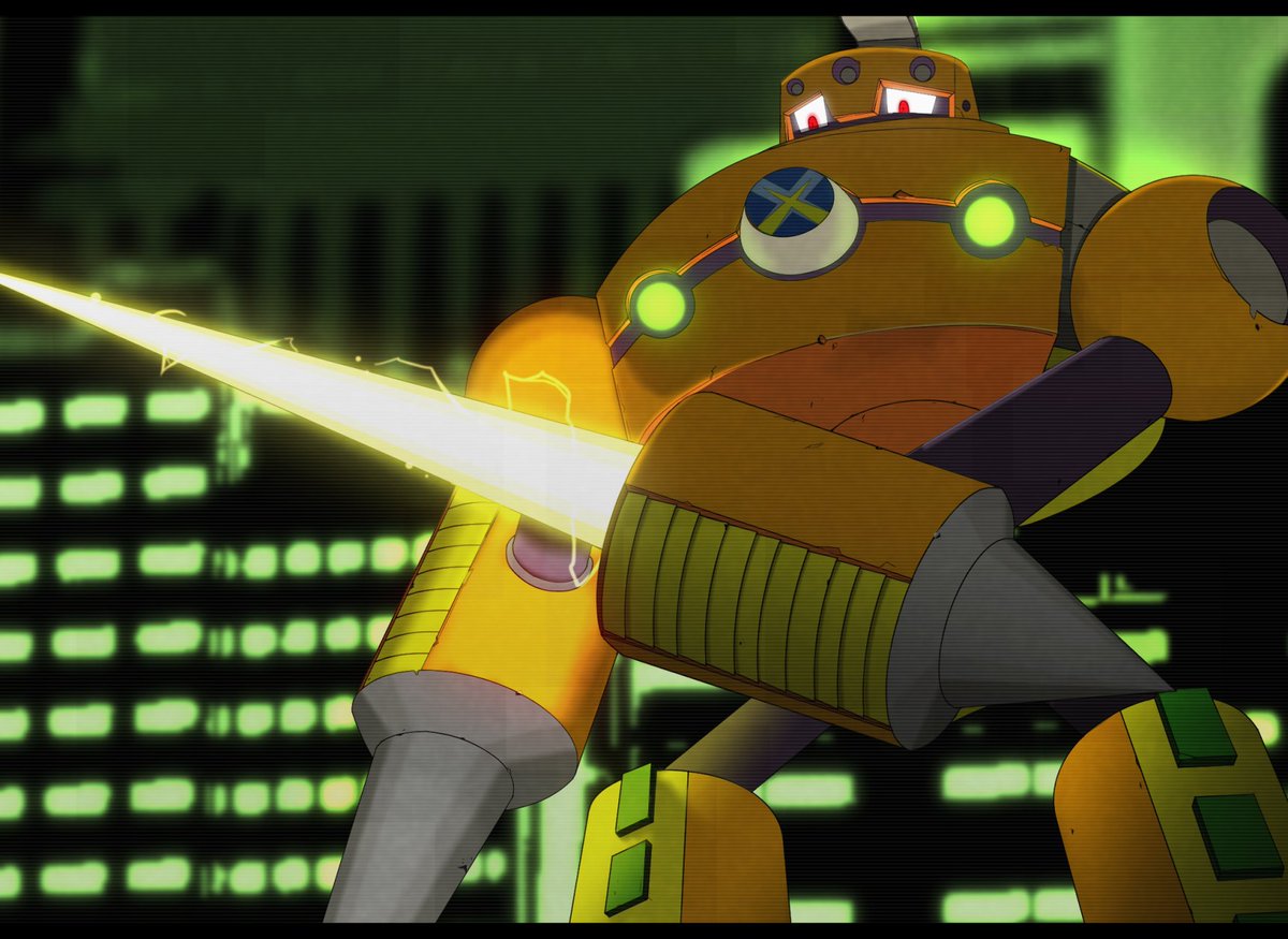 ロックマンの日記念に過去絵 