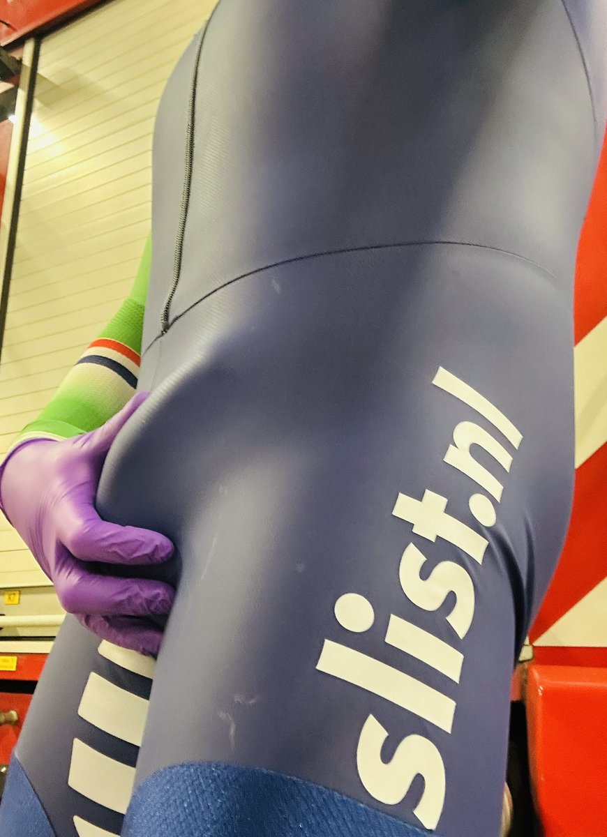 Lycra/rubber on fire