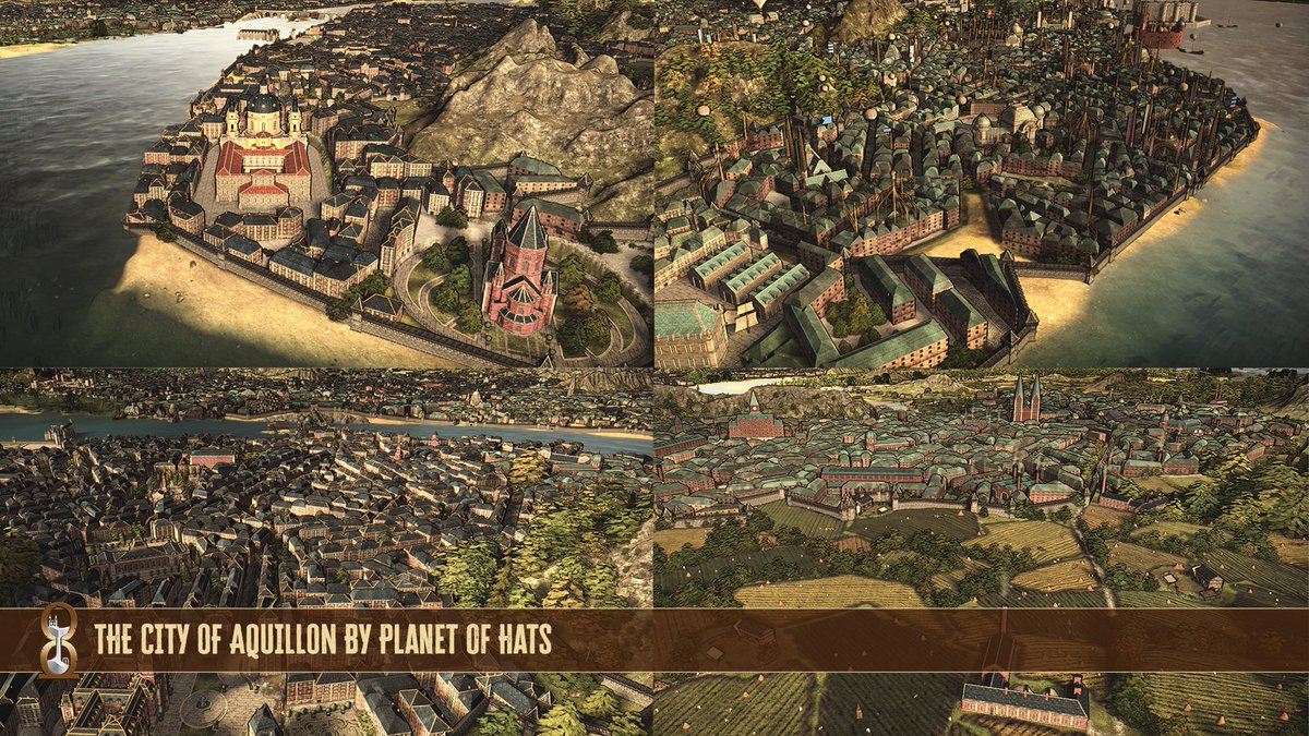 🌊​​📭​ Greetings from Aquillon!

Where the river flows peacefully, the city rises proudly.

#Memoriapolis #CityBuilder