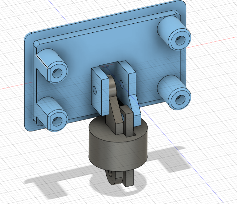 asobot2024's tweet photo. これで首振りの機構が出来るといいなと思いつつ、3Ｄプリンタ試作してみよう🤔

#AsoBot https://t.co/CoGqLXJMp5