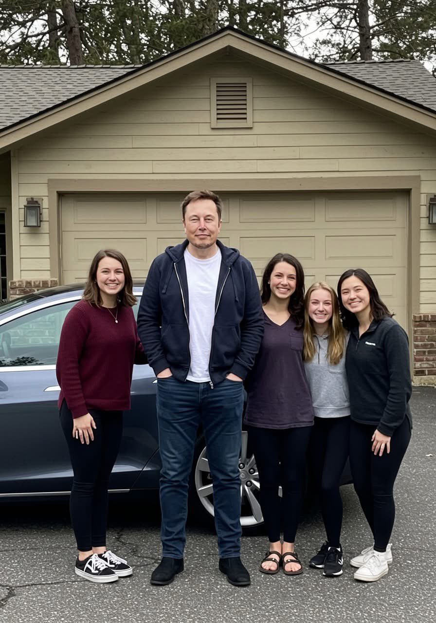 Parody ) Elon Musk on X: "My family says hi 👋🏻 to my followers, Say hi 👋🏻 to us if you're up already ❤️ https://t.co/XZE9vGyuxQ" / X