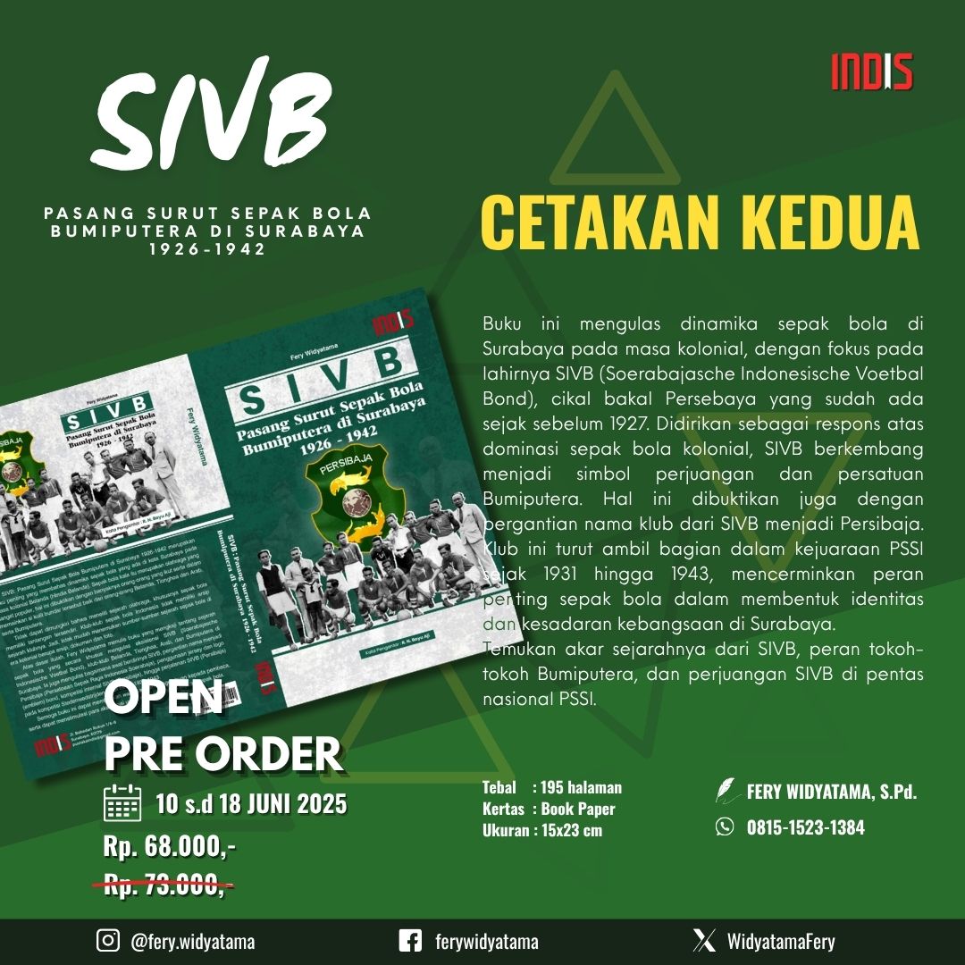 Persebaya bukan hanya klub, ia merupakan sejarah, perjuangan dan kebanggaan! 

Didirikan oleh tokoh-tokoh pergerakan, SIVB hadir di tengah diskriminasi sepak bola kolonial, membawa persatuan dan identitas bangsa lewat lapangan hijau.