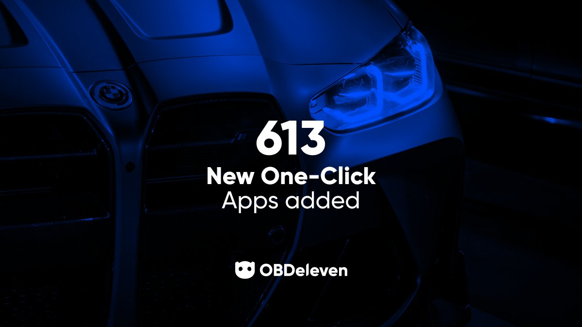 OBDeleven's tweet image. Love tweaking your ride? 
 The latest OBDeleven One-Click Apps update brings new pre-made customizations, including for Rolls-Royce, Bentley, and Lamborghini.   

Check out the full list here 👉go.obdeleven.com/43WAS3b

#OBDeleven #OneClickApps #carcustomizations