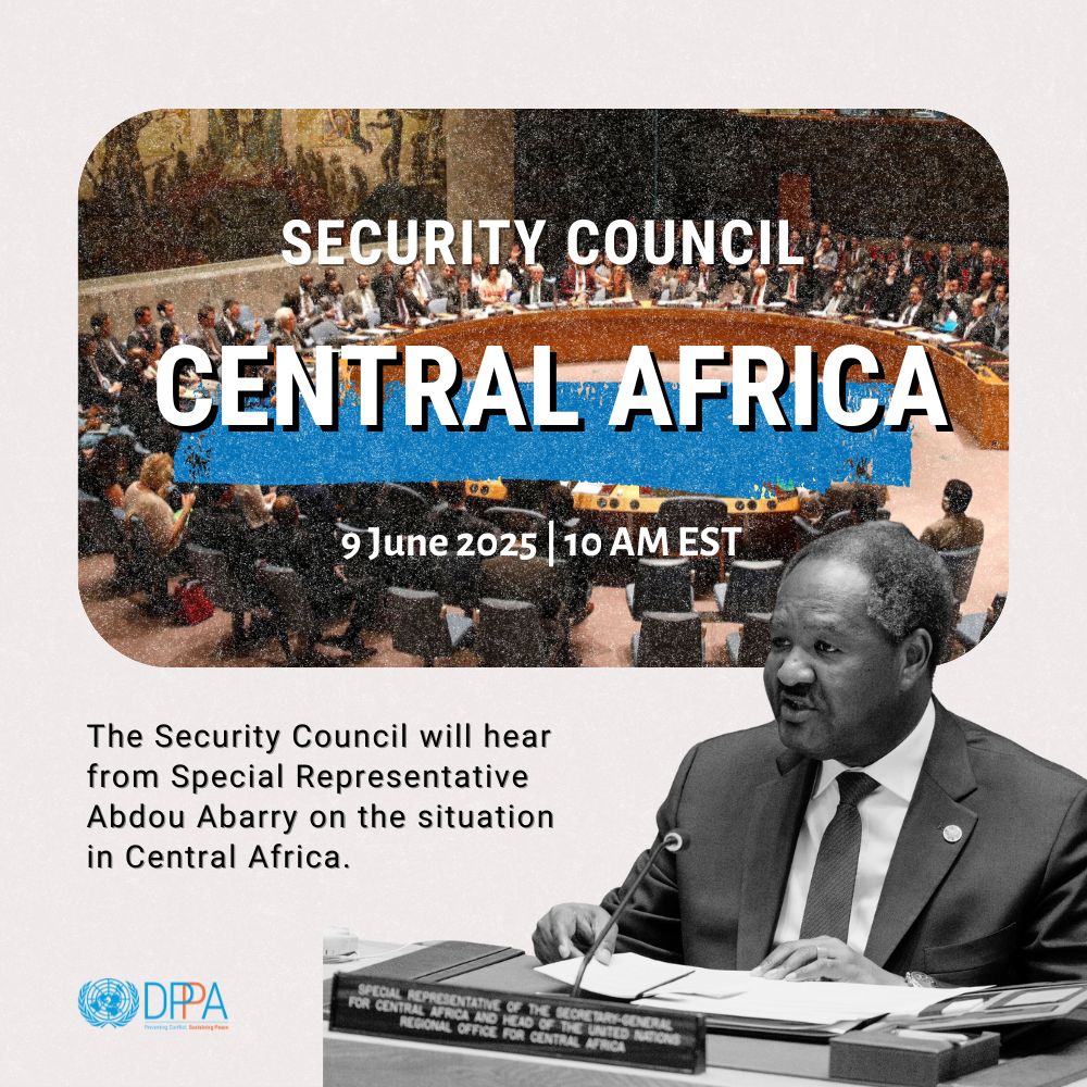 UN Political and Peacebuilding Affairs tweet media