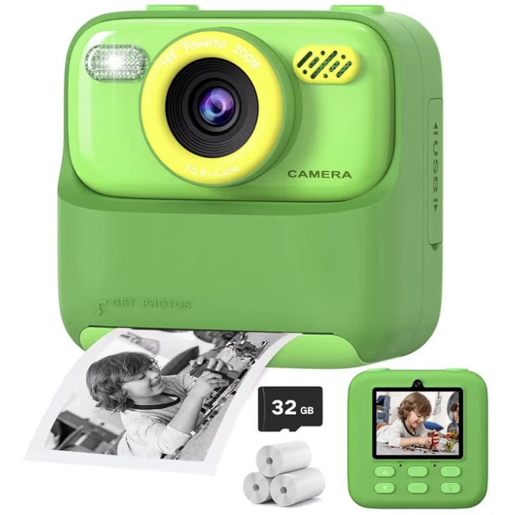 theliltotsstore's tweet image. 📸 Say cheese! 🎉
The Kid’s 1080P HD Instant Camera is perfect for little photographers! ✨
✅ 1080P HD 📷
✅ Instant prints 🖨️
✅ Fun frames &amp;amp; filters 🎨
Unleash their creativity! 🌟
$43.88 – $160.88
💻thelittletotsstore.com/.../kids-1080p…
#KidsCamera #LittlePhotographer #FunGadgets #Caturday