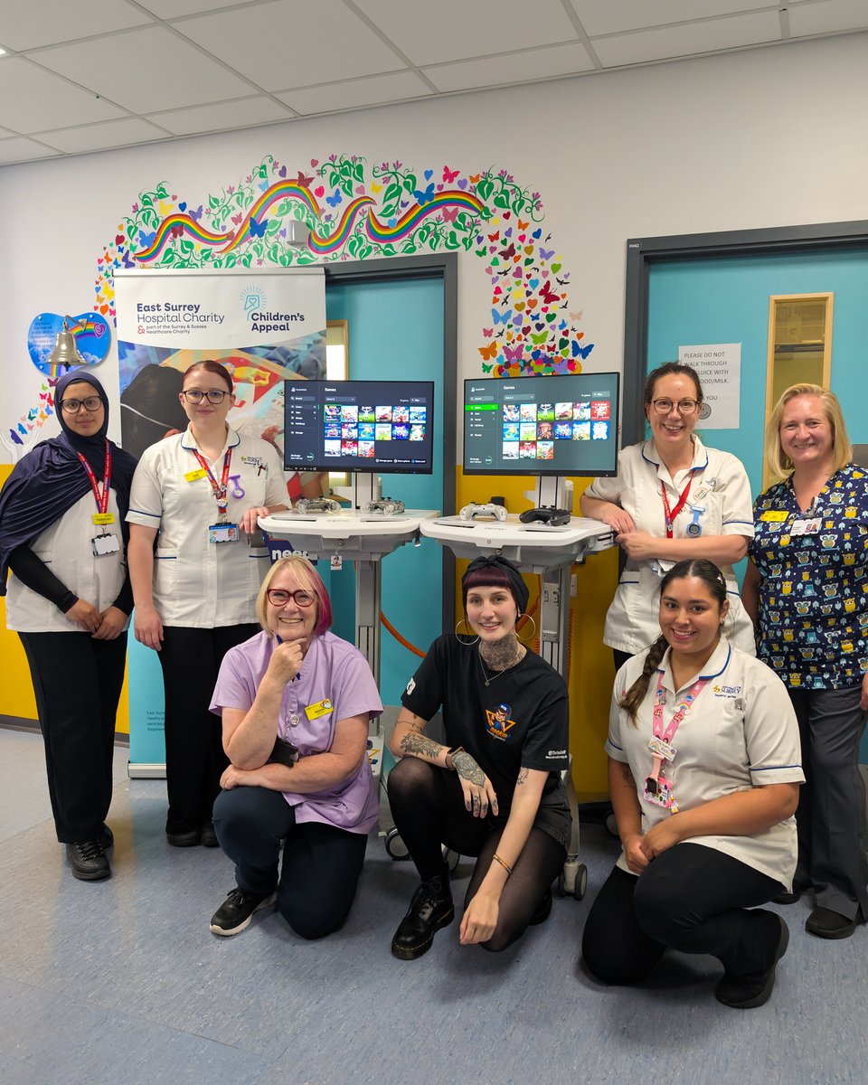 TheRockinR Gaming Charity (@therockinr) on Twitter photo Our latest trip to East Surrey Hospital! We recently delivered an <a href="/Xbox/">Xbox</a> Series S Gaming Cart and a RockinR Revamp/Full Cart Service to the lovely <a href="/SASH_Paeds/">SASH_Paeds</a> team on Outwood Ward ๐ฎ A huge thank you to <a href="/SASHCharity/">Surrey & Sussex Healthcare Charity</a> for facilitating this donation. Happy Gaming @SASHNHS! ๐ #xbox Our latest trip to East Surrey Hospital! We recently delivered an <a href="/Xbox/">Xbox</a> Series S Gaming Cart and a RockinR Revamp/Full Cart Service to the lovely <a href="/SASH_Paeds/">SASH_Paeds</a> team on Outwood Ward ๐ฎ A huge thank you to <a href="/SASHCharity/">Surrey & Sussex Healthcare Charity</a> for facilitating this donation. Happy Gaming @SASHNHS! ๐ #xbox
