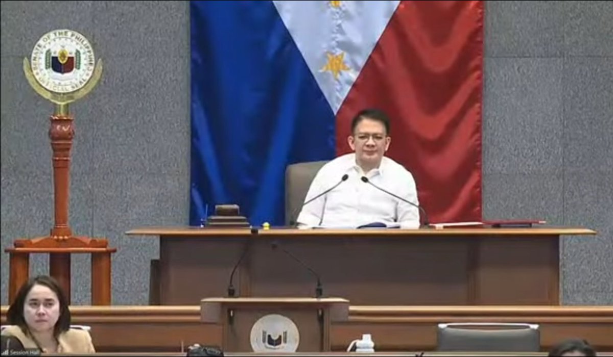 ⁃After a break in the session, articles of impeachment vs VP Duterte has been referred to the Senate Committee on Rules, Senate Pres. Escudero set to take oath as presiding officer tonight, members to take oath tomorrow.