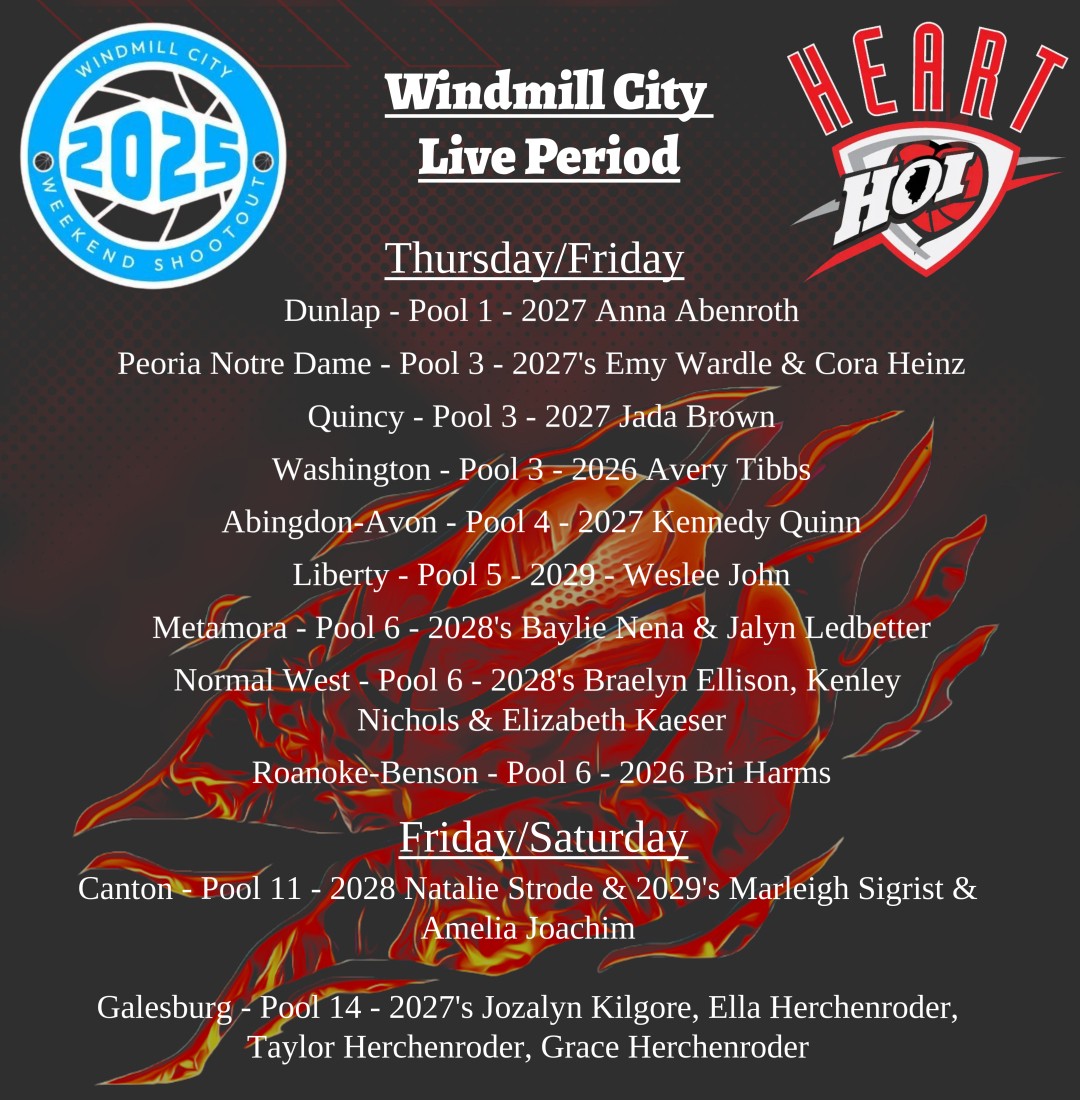 Heart of Illinois (@heartofillinois) on Twitter photo ๐ Many HOI players playing in Batavia during the June Live Period with their high school teams!
Schedule: sites.google.com/bps101.net/batโฆ
Live Stream: BallerTV
Tournament Updates: <a href="/WCW_NCAA_Live/">Windmill City Weekend Shootout 2025</a>
๐๐ช Let's Go!! โค๏ธ๐ค #hoifam #hoiproud #builtdifferent ๐ Many HOI players playing in Batavia during the June Live Period with their high school teams!
Schedule: sites.google.com/bps101.net/batโฆ
Live Stream: BallerTV
Tournament Updates: <a href="/WCW_NCAA_Live/">Windmill City Weekend Shootout 2025</a>
๐๐ช Let's Go!! โค๏ธ๐ค #hoifam #hoiproud #builtdifferent