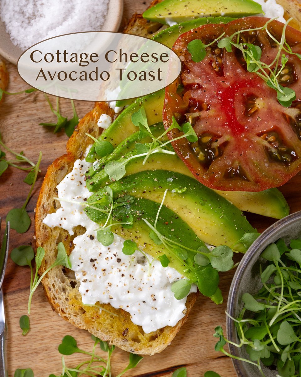 Cottage Cheese Avocado Toast lifecurrentsblog.com/cottage-cheese…