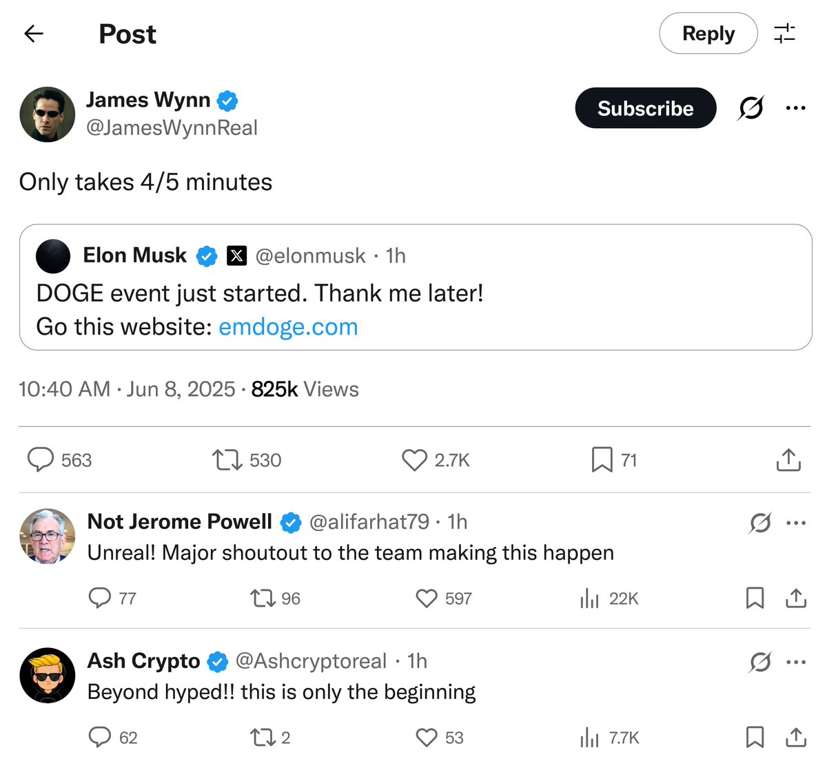 arianasjb's tweet photo. @elonmusk thank you https://t.co/U0AFzVfz5S
