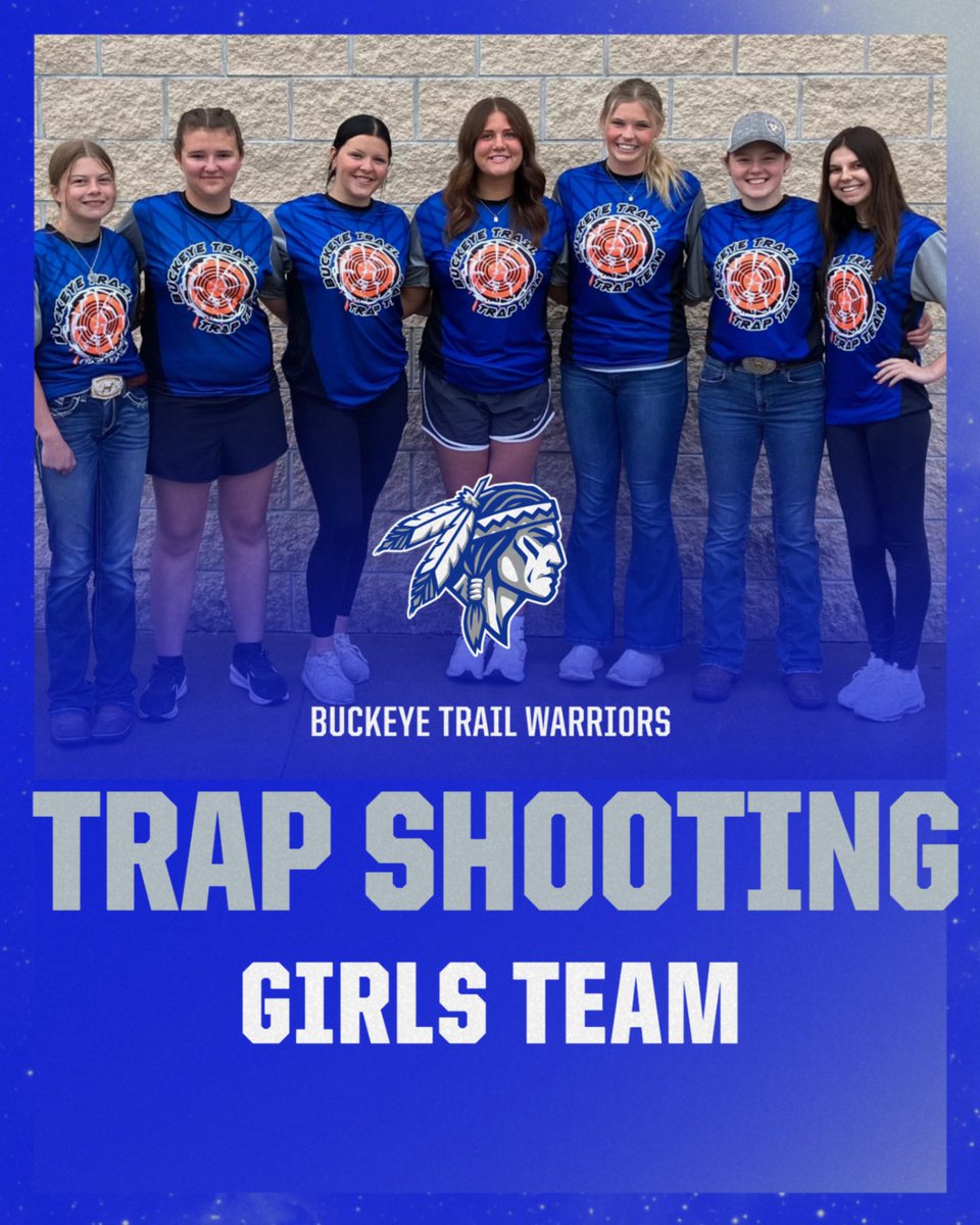 The Lady Warriors made history this season...it's the first time in school history that Buckeye Trail has had an all girls trap shooting squad!! 
#WarriorPride