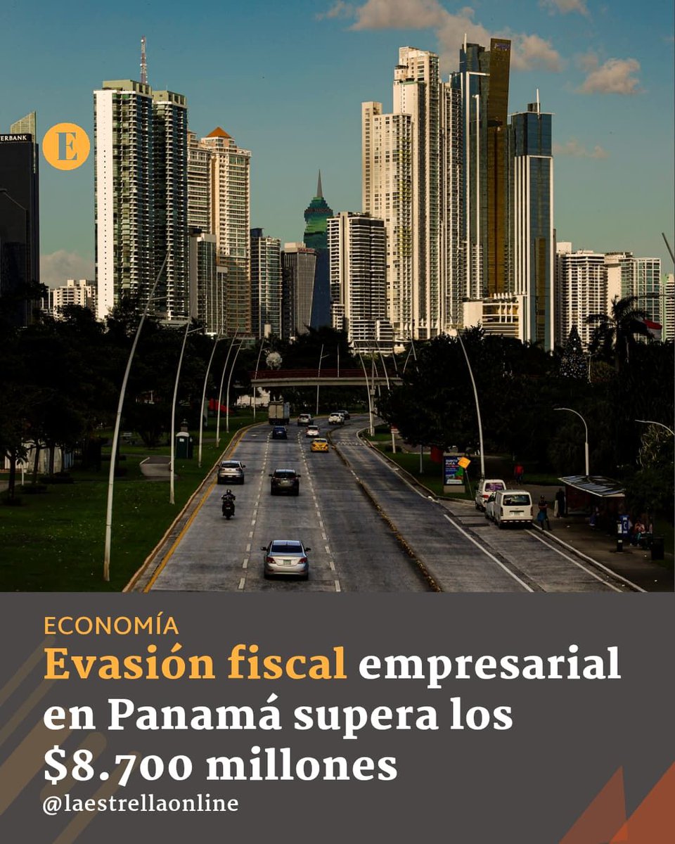Panamá pierde $8.797 millones al año en evasión del impuesto sobre la renta empresarial.
Mientras personas naturales aportan 64%, empresas solo 36%.
Economistas advierten: si no se actúa, el país podría quebrar en 10 años.
🔗  buff.ly/RIRpEfB