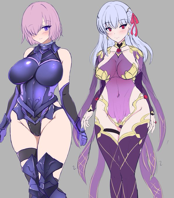 一旦立ち絵ラフを組んでみたがカーマのエロ異聞帯霊衣どんなだ?
元からえっちだから前垂れ短くして簡素化 
パンツももっと簡素にして良いか?
花びらパーツは全体的に減らす装飾も減らす? 
解んねぇ明日になったら目のバランスに違和感感じそうーんうーん そも服が難しすぎる 