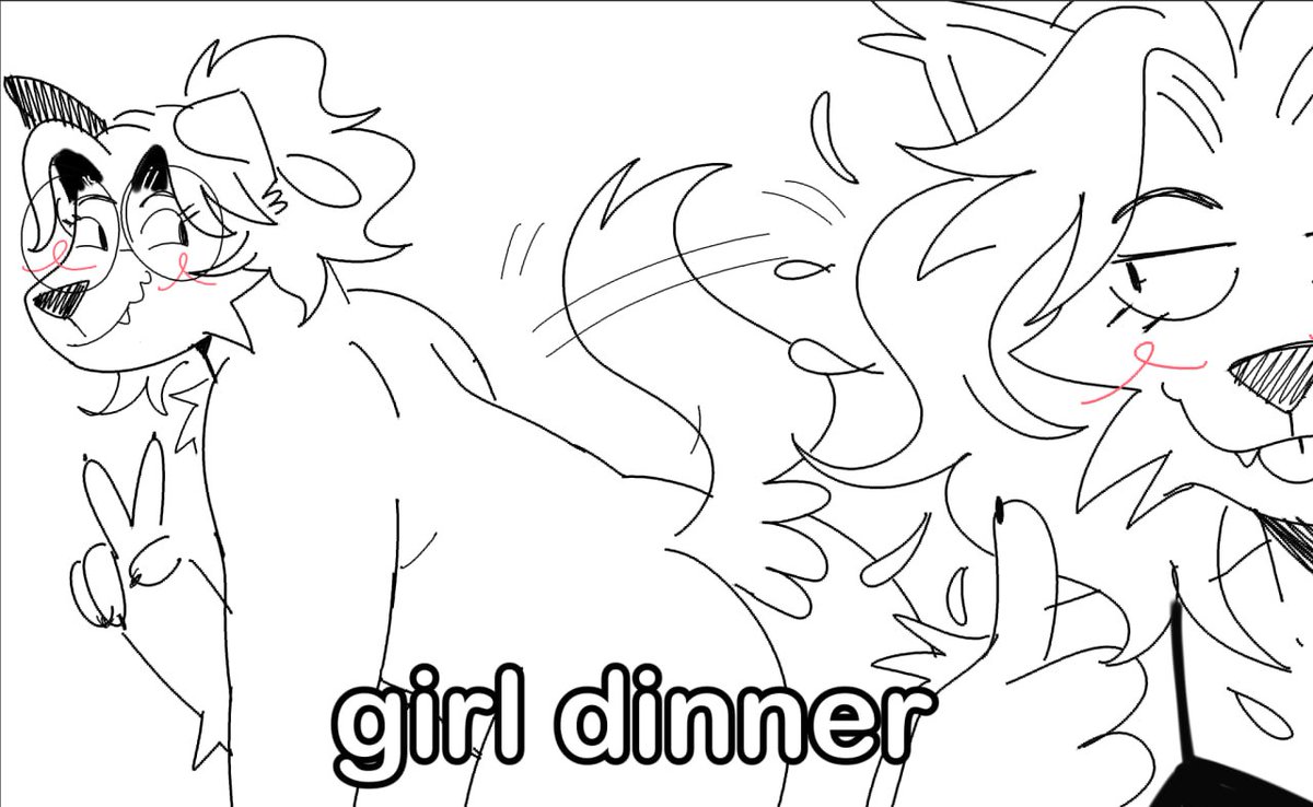 A transbian dinner, yeah <a href="/RaineydaysRaine/">🌧Raine🌧</a>