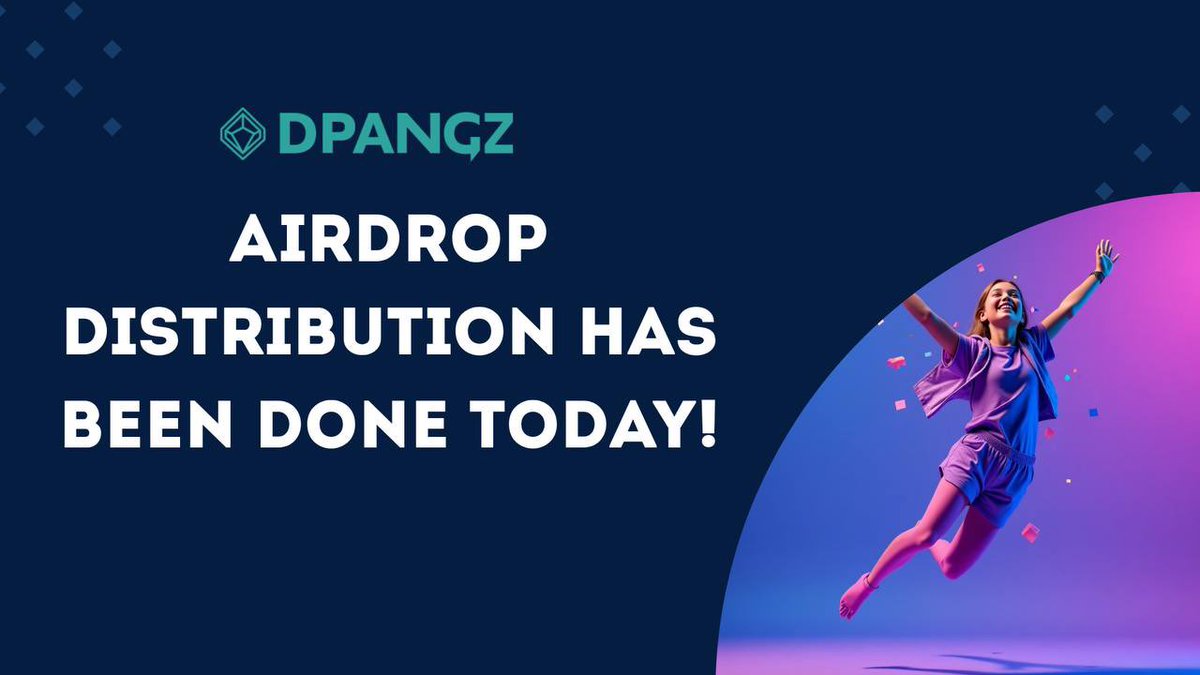 dpangz official (@dpangzofficial) on Twitter photo #Airdrop #distribution for 3000 winners has been done today 🥳
If you’re one of winners, please wait before it’s shown on your game wallet.
If have any problems with it in few days please contact team via
📩 contact@dpangz.com
Sincerely,
#DPangz team
dpangz.com #Airdrop #distribution for 3000 winners has been done today 🥳
If you’re one of winners, please wait before it’s shown on your game wallet.
If have any problems with it in few days please contact team via
📩 contact@dpangz.com
Sincerely,
#DPangz team
dpangz.com