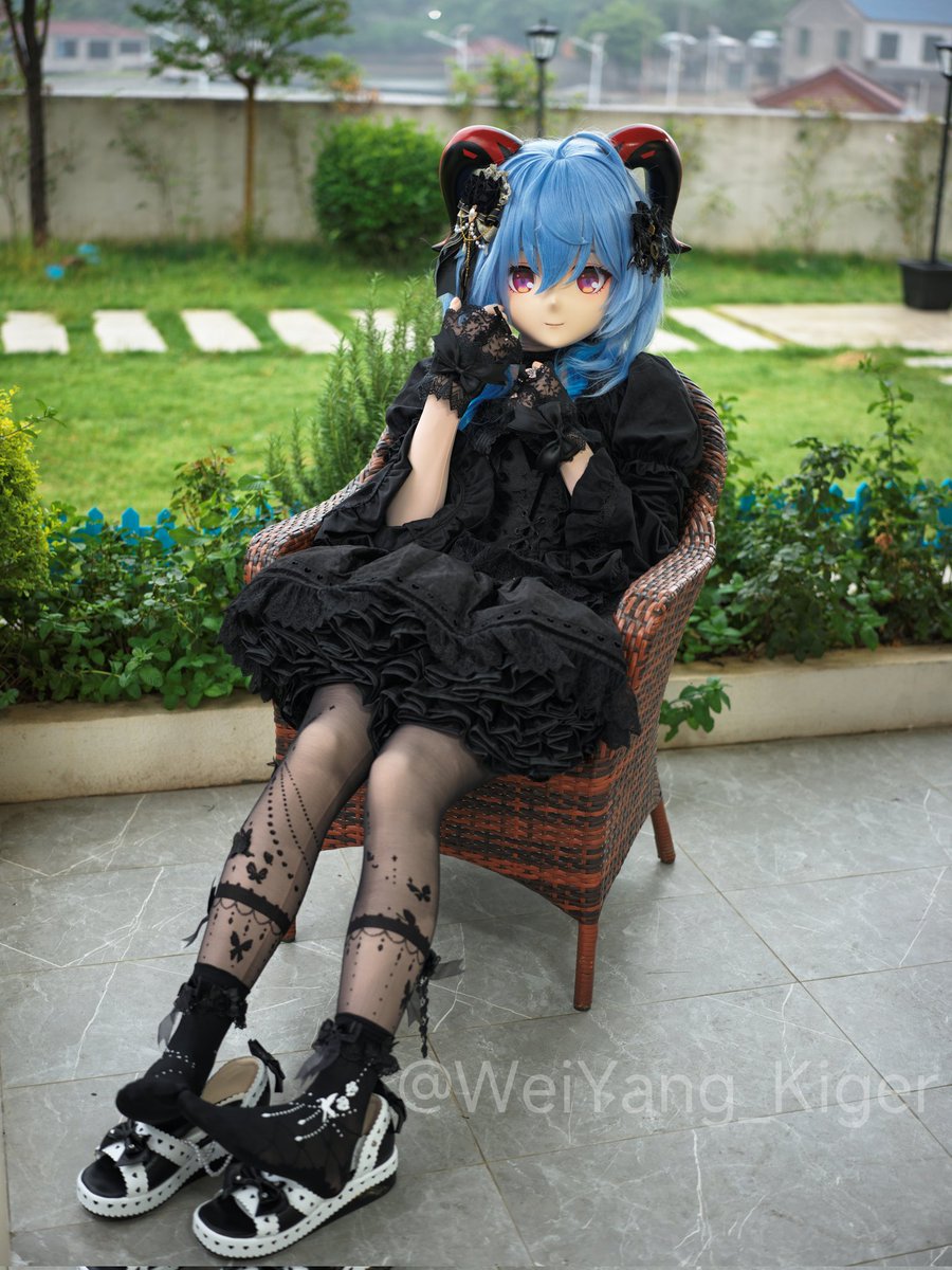 Lo袜叠穿大法
📷 <a href="/imaichimoenai/">はつゆきさくら</a> 
#kigurumi #着ぐるみ