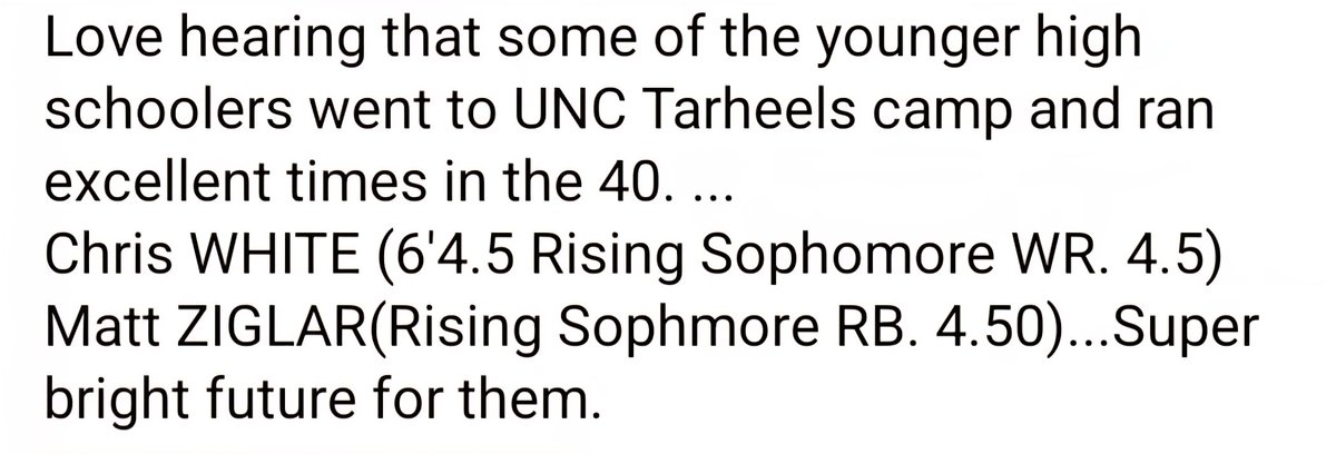 B.M. Peterson Sports (@bmpetersonsport) on Twitter photo All my college coach buddies. Check these kids out... <a href="/MatthewZiglar_3/">Matthew Ziglar</a> of Fuquay, Chris WHITE of Willow Springs All my college coach buddies. Check these kids out... <a href="/MatthewZiglar_3/">Matthew Ziglar</a> of Fuquay, Chris WHITE of Willow Springs