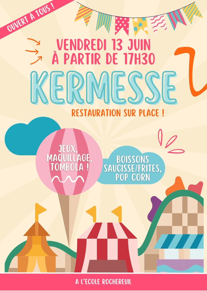 Venez nombreux vous amuser !