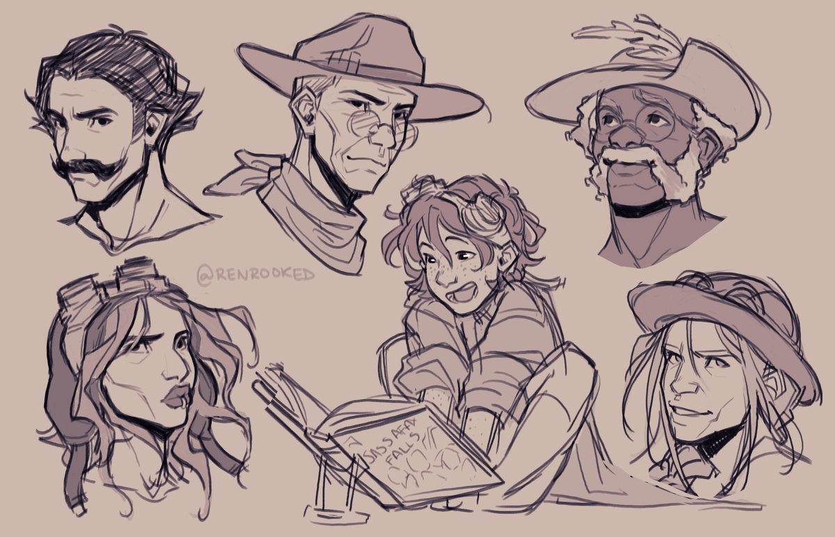 RenRooked's tweet image. the crew you always dreamed of #CloudwardHo #dimension20 #d20