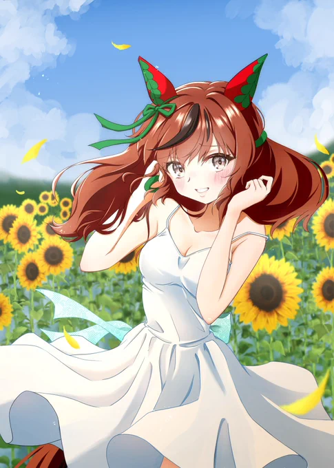 白ワンピはいいぞ…