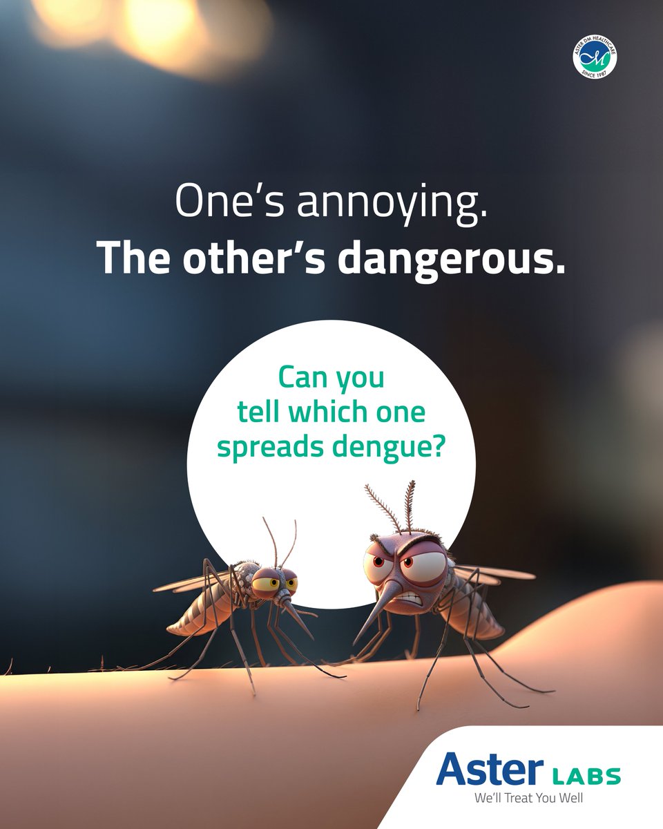 labs_aster's tweet image. Worried about those mosquito bites? We&apos;ll help! Keep dengue at bay with our Dengue Rapid Card Test, starting @ ₹250*.*Price may vary state-wise.
#AsterLabs #HealthCheckUp #DengueTest
