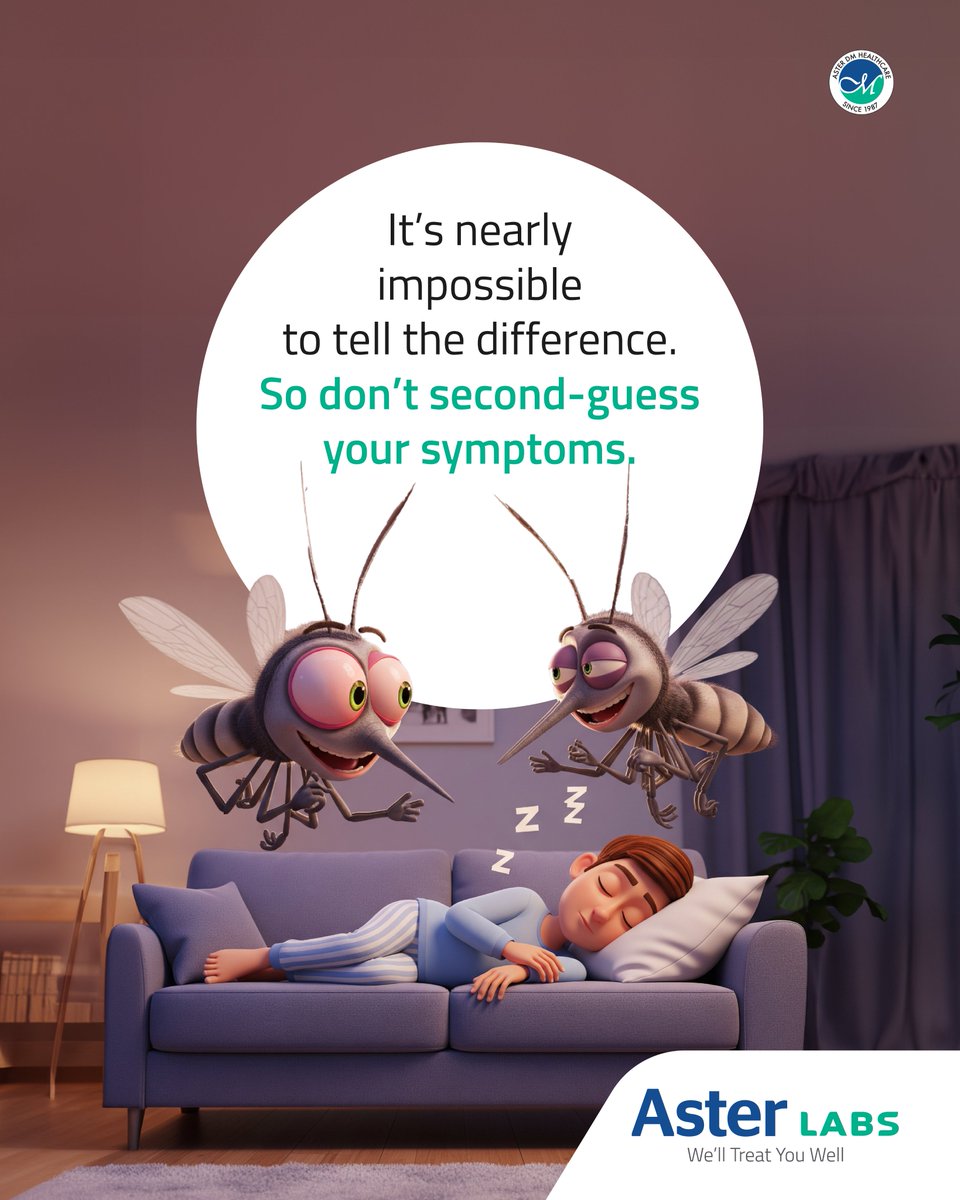 labs_aster's tweet image. Worried about those mosquito bites? We&apos;ll help! Keep dengue at bay with our Dengue Rapid Card Test, starting @ ₹250*.*Price may vary state-wise.
#AsterLabs #HealthCheckUp #DengueTest