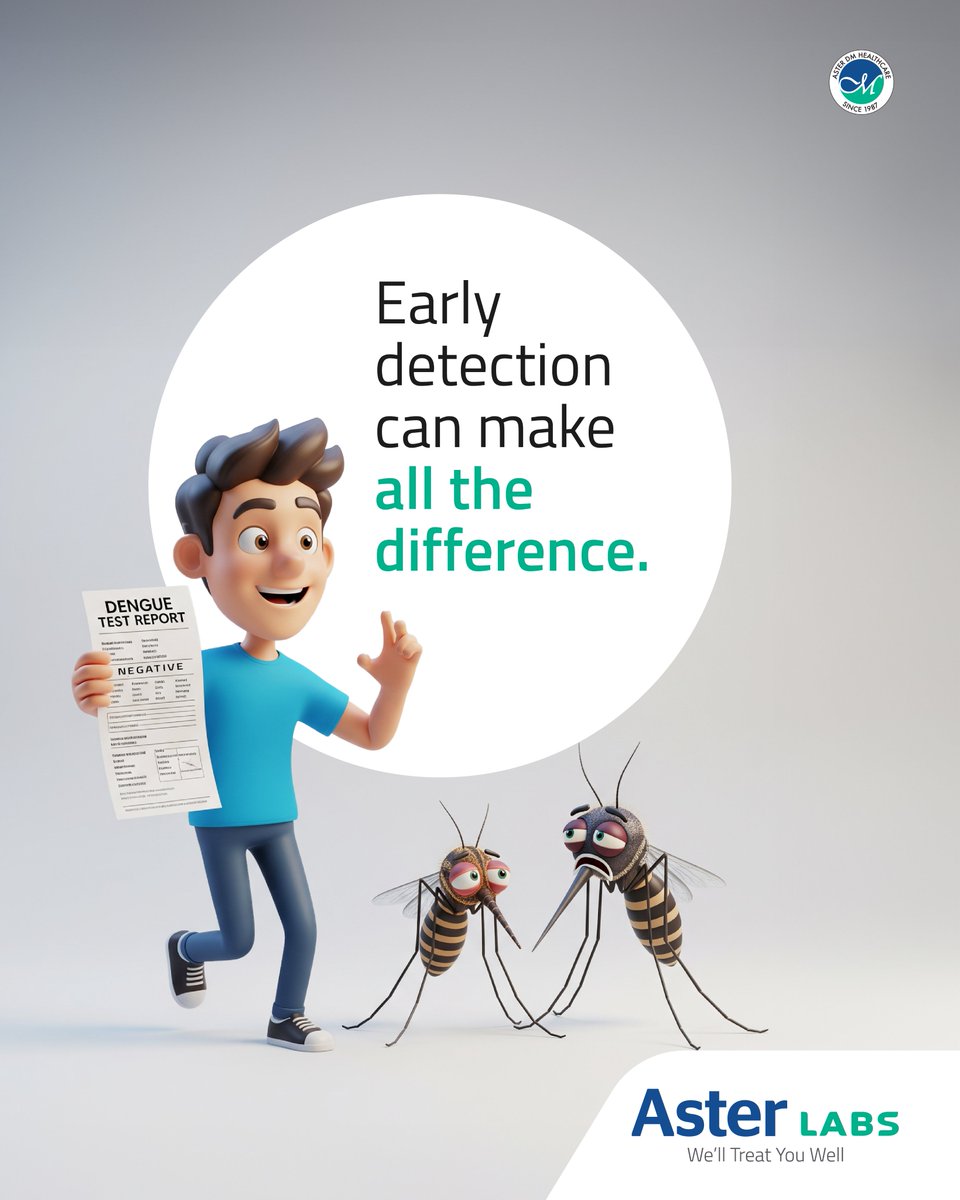 labs_aster's tweet image. Worried about those mosquito bites? We&apos;ll help! Keep dengue at bay with our Dengue Rapid Card Test, starting @ ₹250*.*Price may vary state-wise.
#AsterLabs #HealthCheckUp #DengueTest