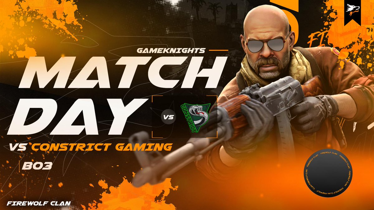 Firewolf Clan (@firewolfclangg) on Twitter photo It's today, the grand finale of the GameKnights tournament and our rivals for the trophy will be the <a href="/constrict_gg/">Constrict Gaming</a> ⚔️
8:00 PM we report to the server 🫵🏻
Partners
<a href="/superiongg/">superiongg</a>
T-Speak.pl It's today, the grand finale of the GameKnights tournament and our rivals for the trophy will be the <a href="/constrict_gg/">Constrict Gaming</a> ⚔️
8:00 PM we report to the server 🫵🏻
Partners
<a href="/superiongg/">superiongg</a>
T-Speak.pl