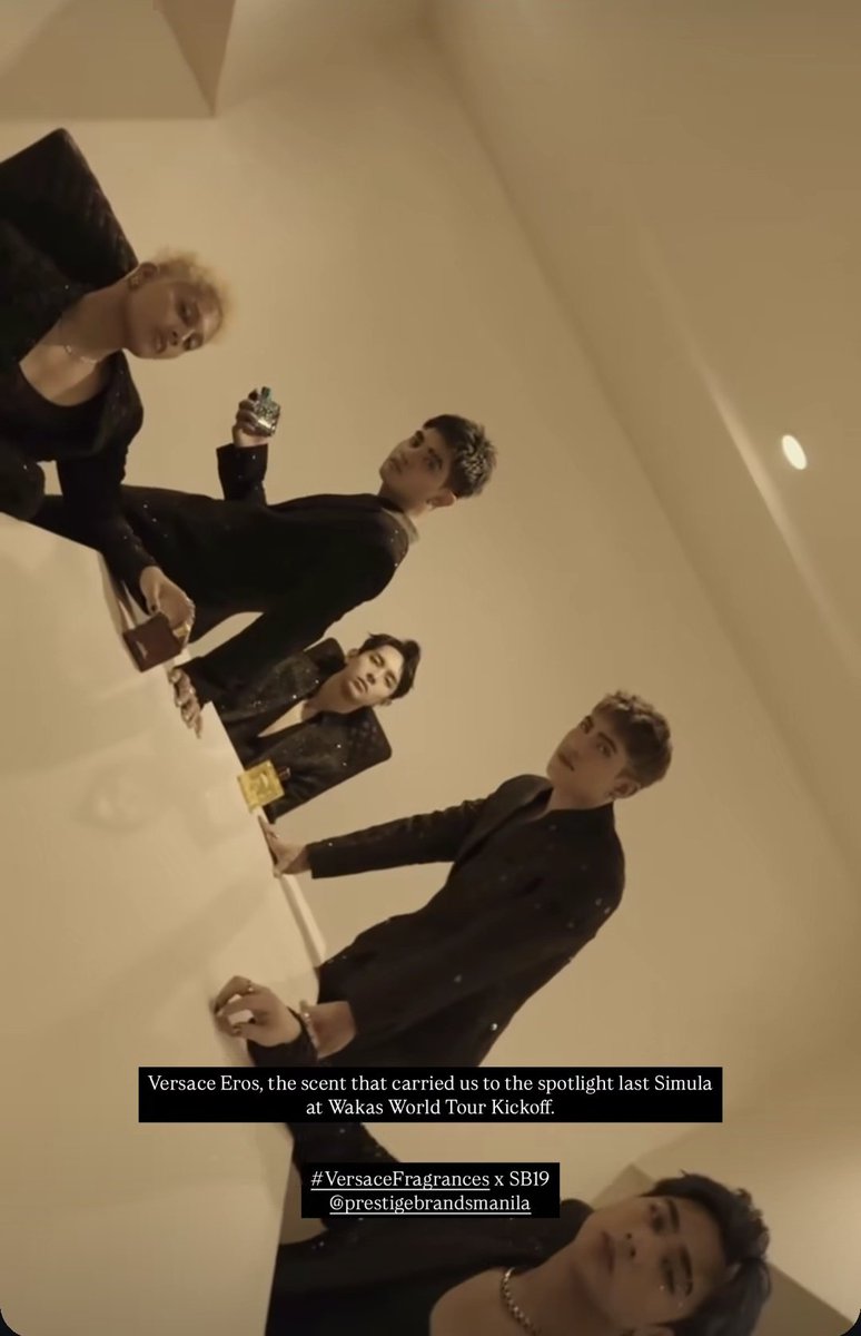 Mga Boss!

<a href="/SB19Official/">SB19 Official</a> #SB19 #VersaceFragrancesxSB19