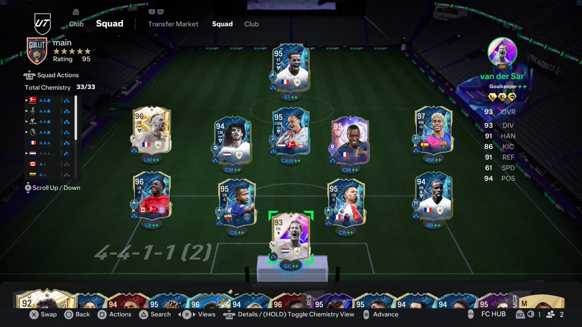 13/15 - not bad since i aint played the game in a week 😭

4411 Changed my life🤣

W rewards tho suiiiii - might start recording some gameplay lowkey #fc25
