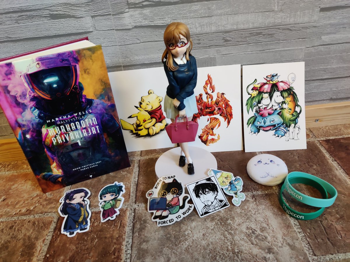 Shieva93's tweet photo. Viikonloppuna oli kesän ensimmäinen conviikonloppu! Hypeconin kohokohta oli manzai-kilpailu. Conraportti: https://t.co/CZ0xIWdZn7 https://t.co/k7bmEk6YkA